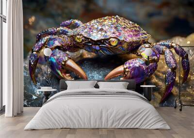 Crab  Wall mural